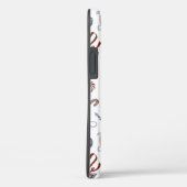 Coques Case-Mate iPhone Motif de Noël rétro (Verso / Droite)