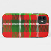 Coques Case-Mate iPhone Motif de Noël Tartan (Dos (Horizontal))
