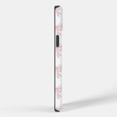Coques Case-Mate iPhone Motif de nœud rose Coquette Preppy (Verso / Droite)