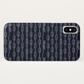 Coques Case-Mate iPhone Motif de noeuds marin (Dos (Horizontal))