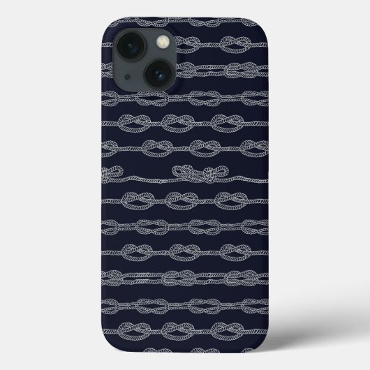 Coques Case-Mate iPhone Motif de noeuds marin (Verso)
