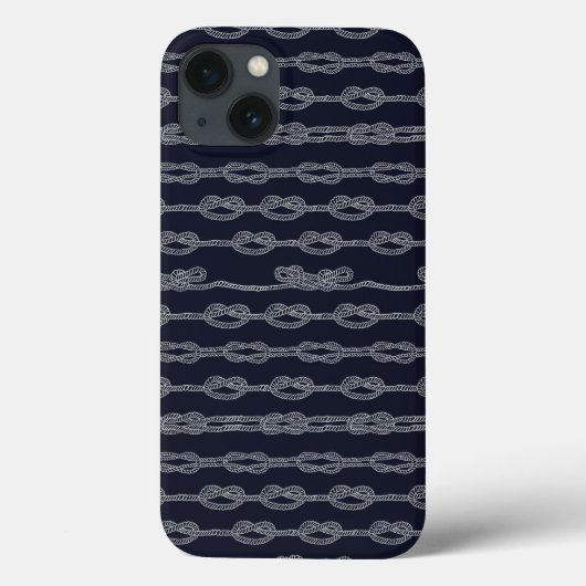 Coques Case-Mate iPhone Motif de noeuds marin (Verso)