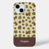 Coques Case-Mate iPhone Motif de noisettes (Verso)