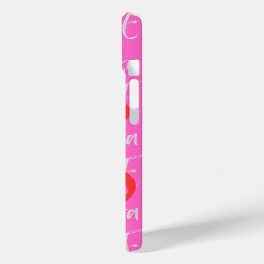Coques Case-Mate iPhone Motif de nom Elsa Repeating (Verso / Gauche)