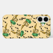 Coques Case-Mate iPhone Motif de note musicale Bagpipes (Verso (horizontal))
