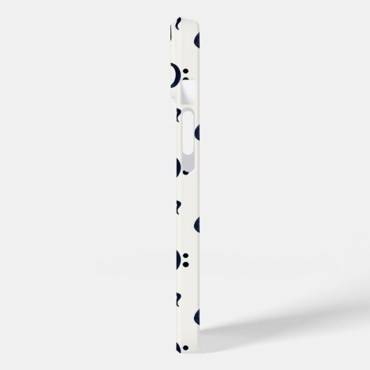 Coques Case-Mate iPhone Motif de notes musicales mignonnes (Verso / Gauche)