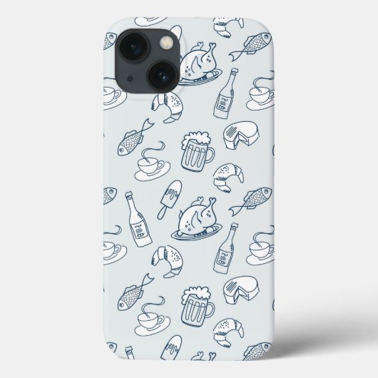 Coques Case-Mate iPhone Motif de nourriture (Verso)