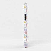Coques Case-Mate iPhone Motif de nuages Pastel Kawaii (Dos/Droite)
