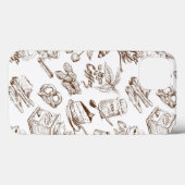 Coques Case-Mate iPhone Motif de papier (Verso (horizontal))