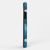 Coques Case-Mate iPhone Motif de papier de bateaux (Dos/Droite)