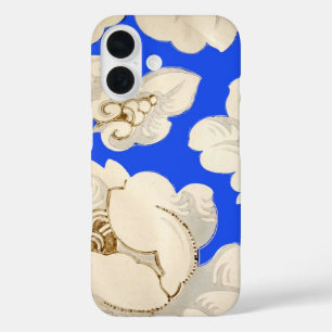 Coques iPhone 16 Motif de papier peint de fleurs vintage, floral de