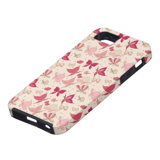 Coques Case-Mate iPhone motif de papillon (Bas)