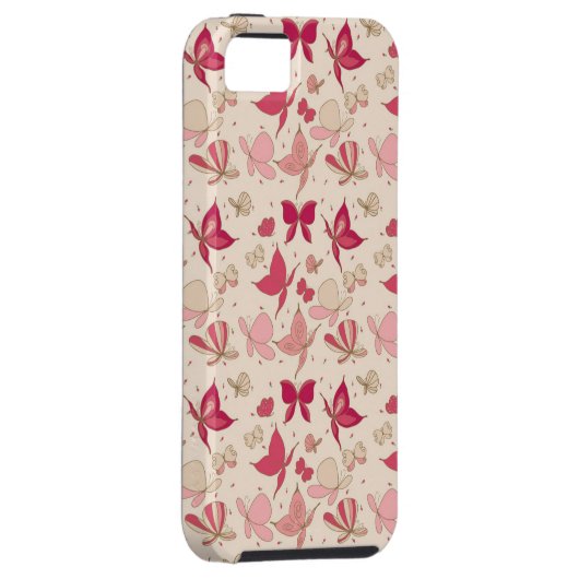 Coques Case-Mate iPhone motif de papillon (Dos/Droit)