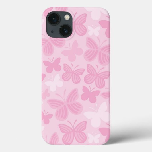Coques Case-Mate iPhone Motif de papillon (Verso)
