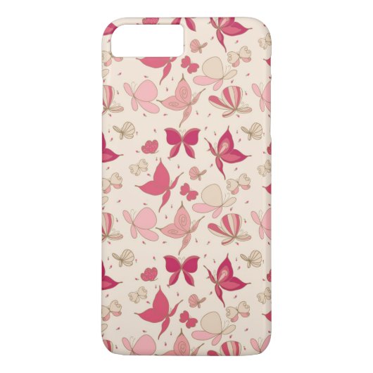 Coques Case-Mate iPhone motif de papillon 2 (Dos)