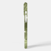 Coques Case-Mate iPhone Motif de Parties scintillant en argent chic person (Verso / Gauche)