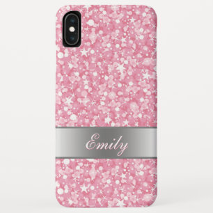 Case-Mate iPhone Case Motif De Parties scintillant Rose Et Étincelles Bl