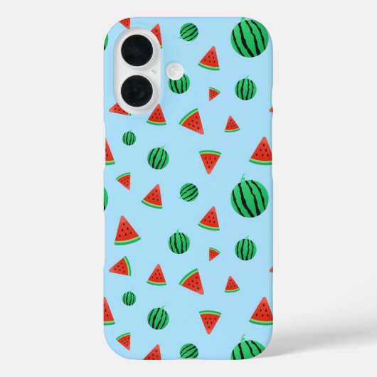 Coques Case-Mate iPhone Motif de pastèque (Verso)