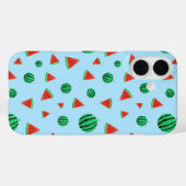 Coques Case-Mate iPhone Motif de pastèque (Verso (horizontal))