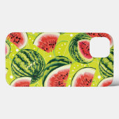 Coques Case-Mate iPhone Motif de pastèque (Verso (horizontal))