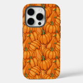 Coques Case-Mate iPhone Motif de patchs Citrouille dynamique (Verso)