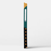 Coques Case-Mate iPhone Motif de patchwork abstrait géométrique moderne, o (Verso / Gauche)