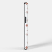 Coques Case-Mate iPhone Motif de patinage rose Gold Glace Skates Blush Pin (Verso / Droite)