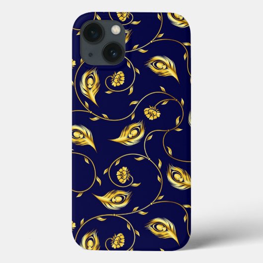 Coques Case-Mate iPhone Motif de Peacock Sari (Verso)