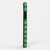 Coques Case-Mate iPhone Motif de peau d'alligator vert (Dos/Droite)
