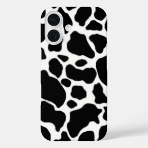 Coques iPhone 16 Motif de peau de vache
