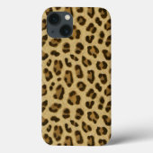 Coques Case-Mate iPhone Motif de peau Poster de animal léopard (Verso)