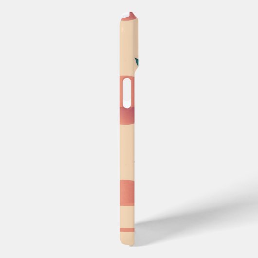 Coques Case-Mate iPhone Motif de pêche d'été doux (Verso / Droite)