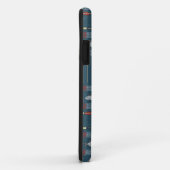 Coques Case-Mate iPhone Motif de pêche ethnique (Dos/Droite)