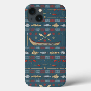 Coques Pour iPhone Motif de pêche ethnique