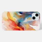 Coques Case-Mate iPhone Motif de peinture aquarelle (Verso (horizontal))