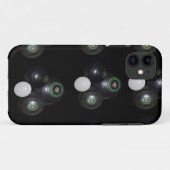 Coques Case-Mate iPhone Motif De Pelouse Noir Et Blanc, (Dos (Horizontal))