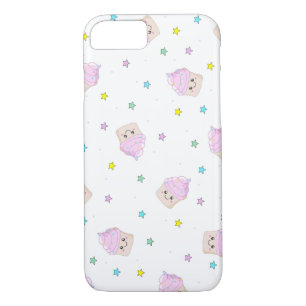 Coque iPhone 7 Motif de petits cupcakes roses