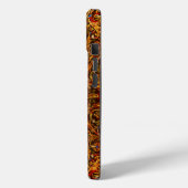 Coques Case-Mate iPhone Motif de pierres gemmes italiennes d'antiquité (Verso / Gauche)