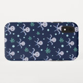 Coques Case-Mate iPhone Motif de Pieuvre Mignonne (Dos (Horizontal))