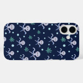 Coques Case-Mate iPhone Motif de Pieuvre Mignonne (Verso (horizontal))