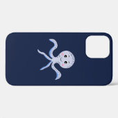 Coques Case-Mate iPhone Motif de Pieuvre Mignonne (Verso (horizontal))