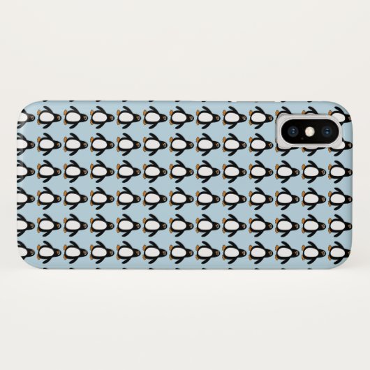 Coques Case-Mate iPhone Motif de pingouin (Dos (Horizontal))