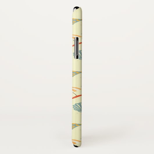 Coques Case-Mate iPhone Motif de plage d'été (Dos/Droite)