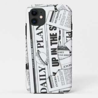 Coque iPhone 11 Motif de planète quotidien - Blanc