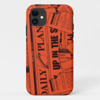 Motif de planète quotidien - Rouge