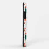 Coques Case-Mate iPhone Motif de Poinsettia (Dos/Droite)