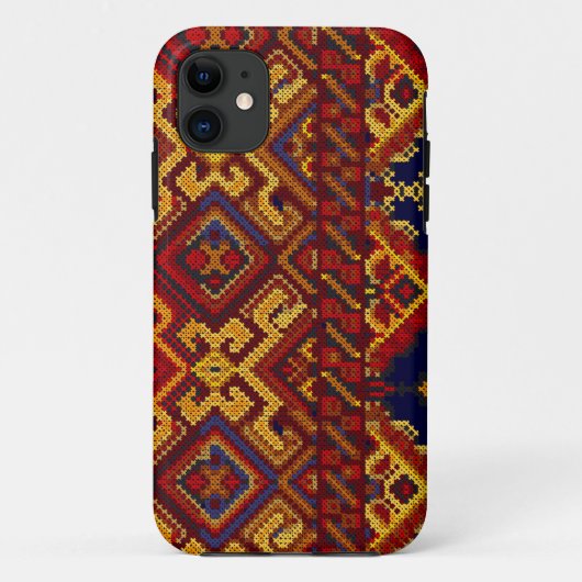 Coques Case-Mate iPhone Motif de point de croix Boîtier ID iPhone 5 (Dos)