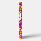 Coques Case-Mate iPhone Motif de point violet de polka (Verso / Droite)