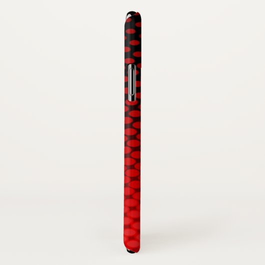 Coques Case-Mate iPhone Motif de points (Dos/Droite)