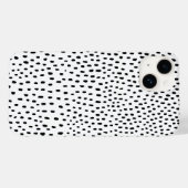 Coques Case-Mate iPhone motif de points faits à la main dessin enfantin fo (Verso (horizontal))